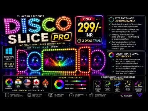 DiscoSlice - Plugin For Resolume