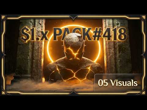 One dollar+ Pack Pack#418